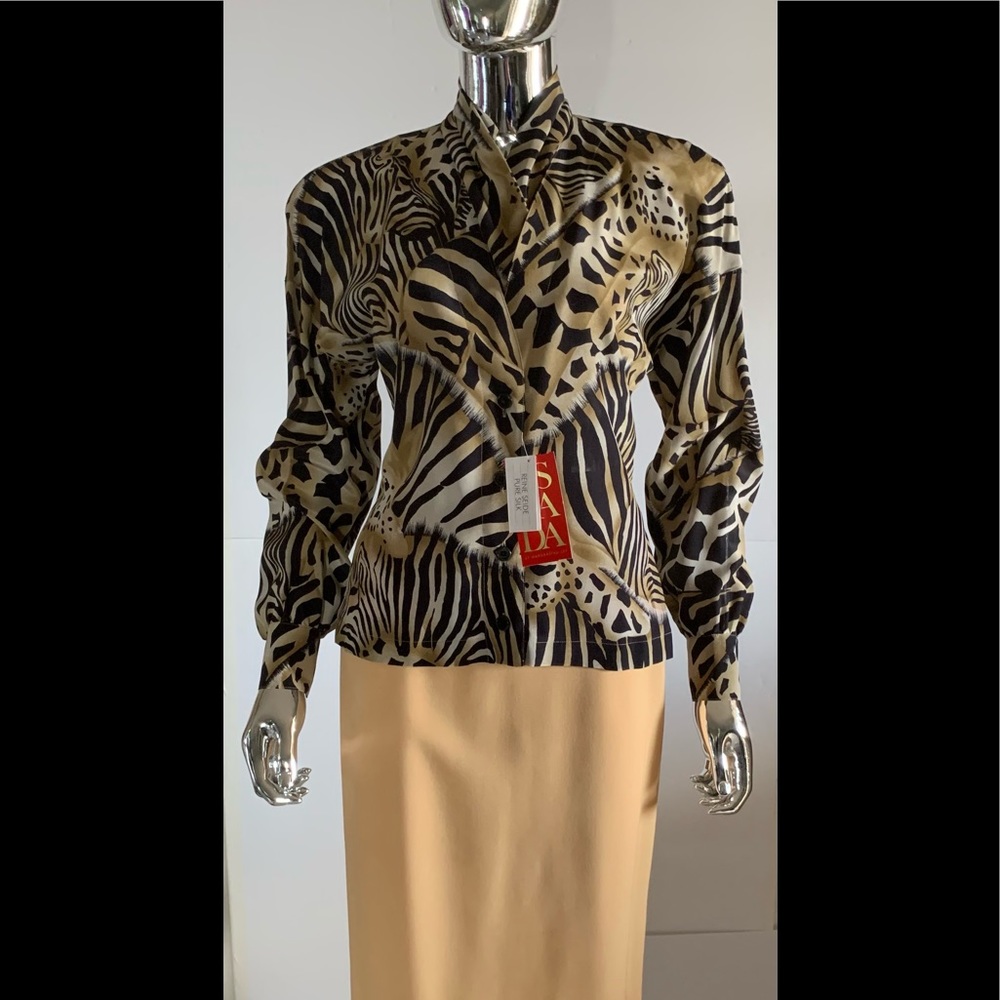 “HOST PICK” Vintage Escada Silk Blouse